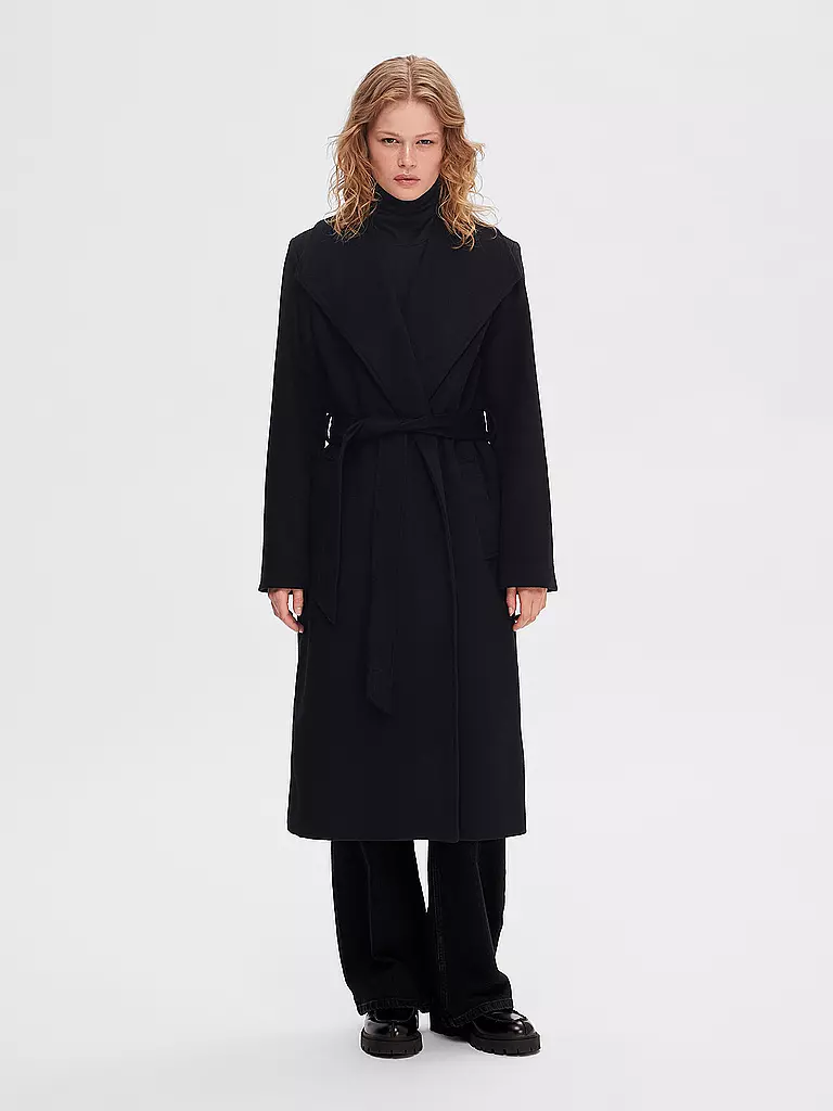 SELECTED FEMME Wollmantel SLFROSA  schwarz