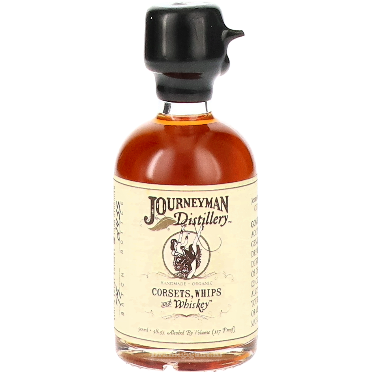 Journeyman Distillery Corsets, Whips Mini 5 cl