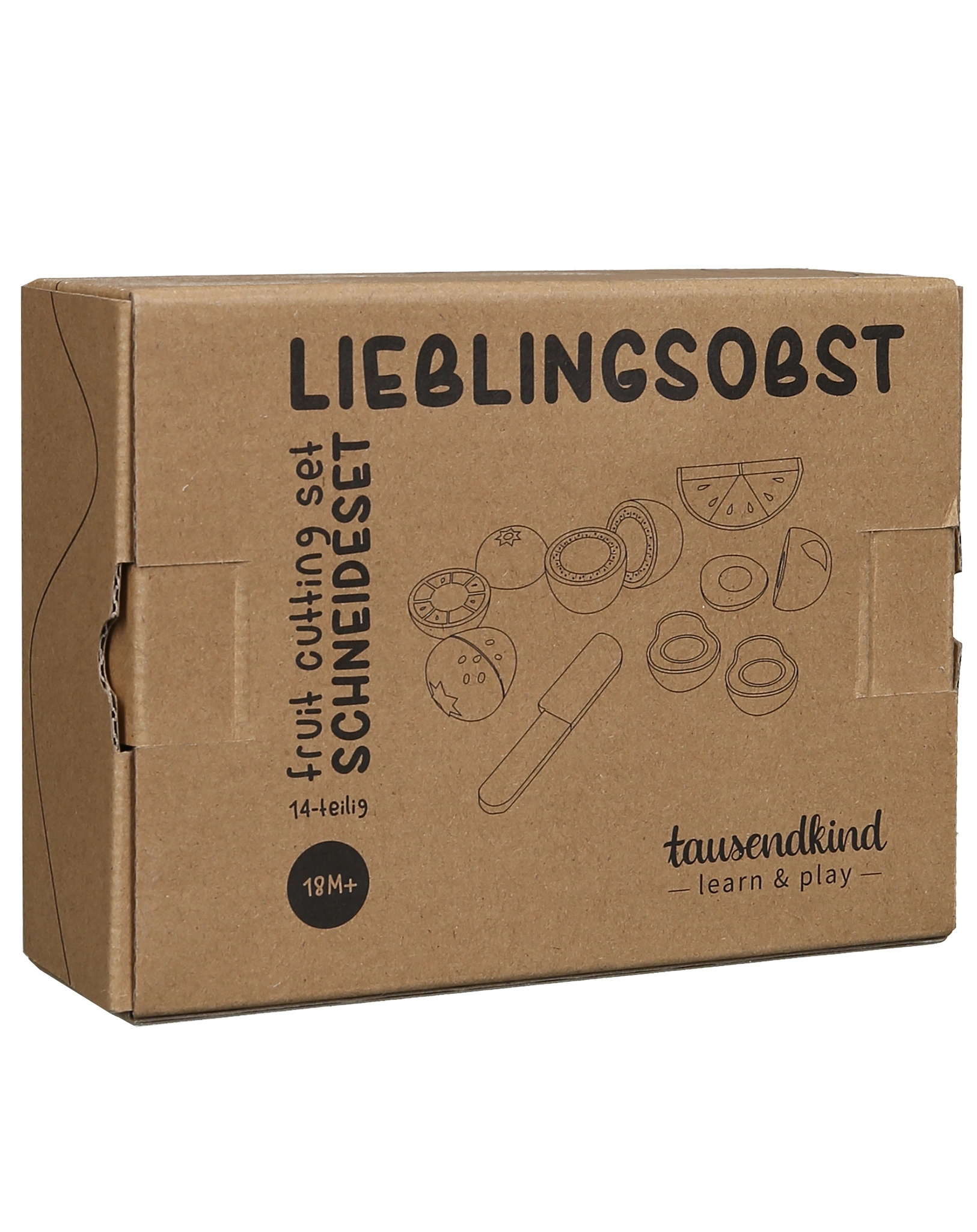 Schneideset LIEBLINGSOBST 14-teilig