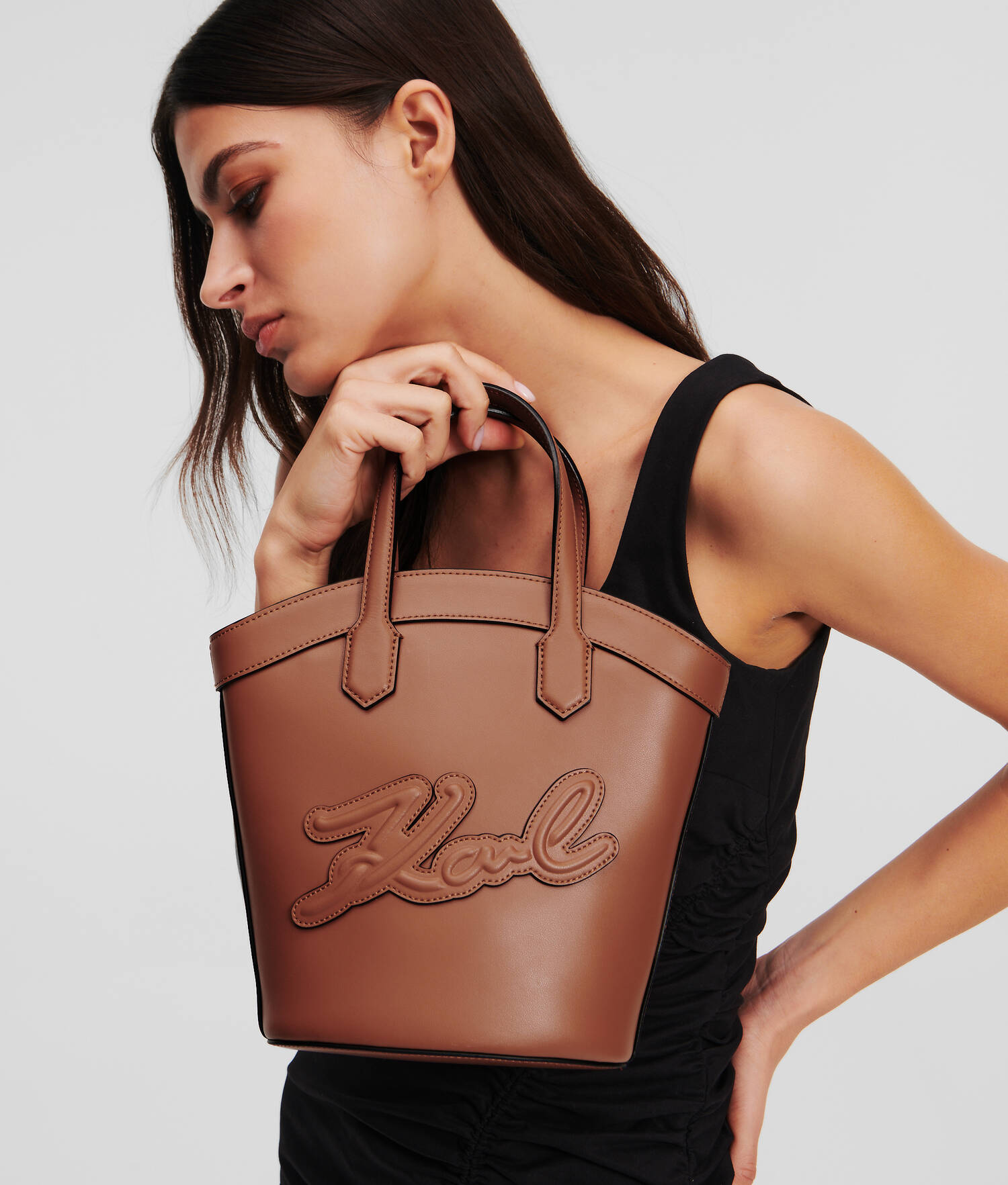 PETIT SAC CABAS K/SIGNATURE EN FORME DE TULIPE