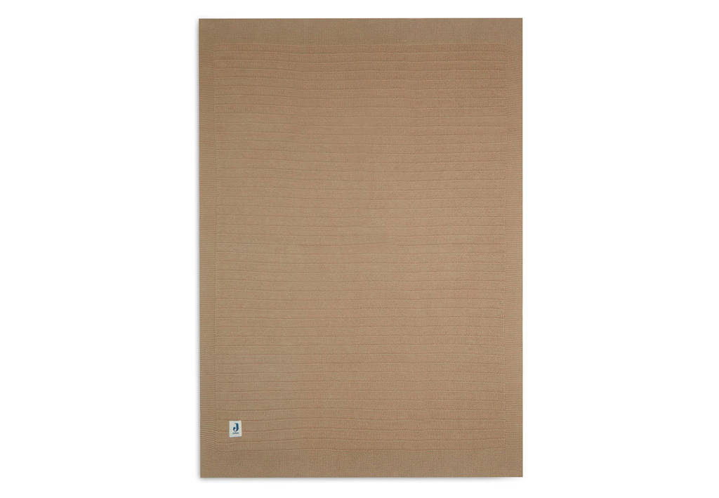 ledikantdeken Pure Knit Biscuit