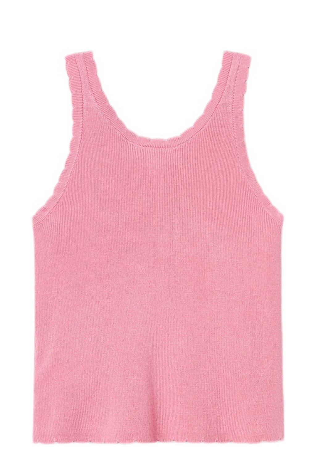 NAME IT ribgebreid singlet NKFFILISA felroze