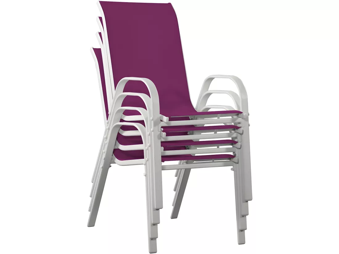 Fauteuil jardin Textilène 