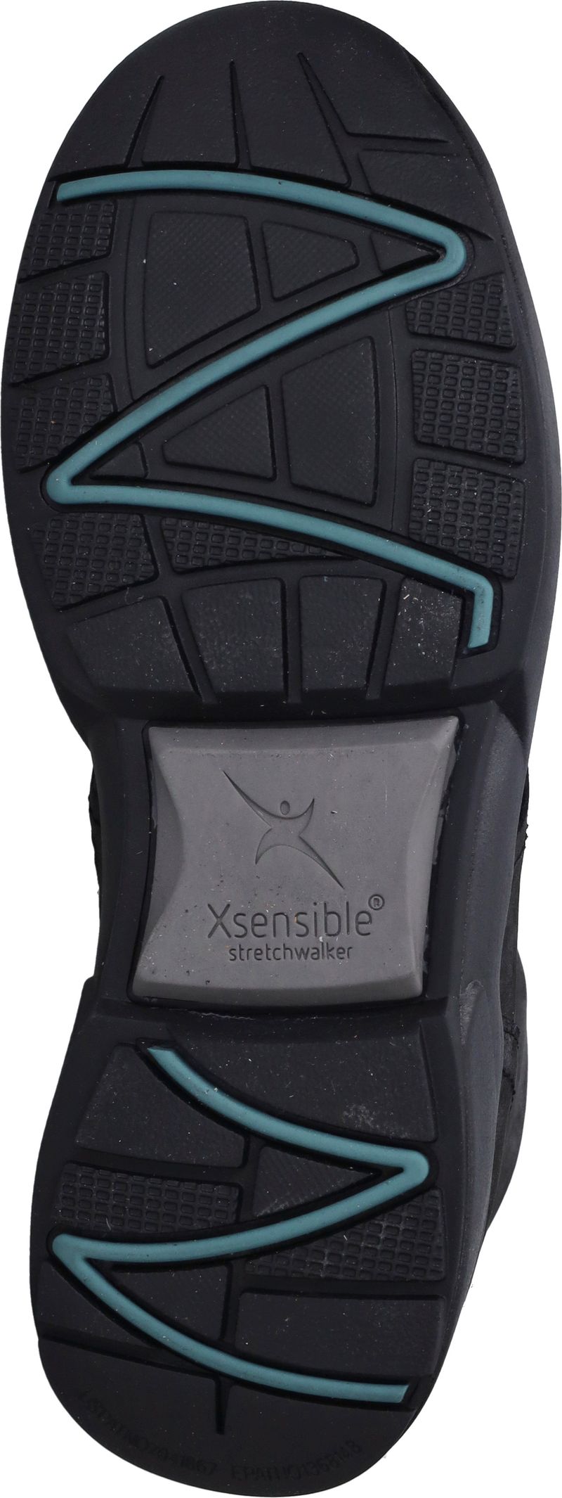 Xsensible Romagna Stretchwalker Veterboots Zwart Dames