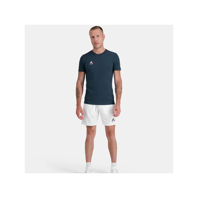 Short Tennis Le Coq Sportif N3 blanc ou bleu marine