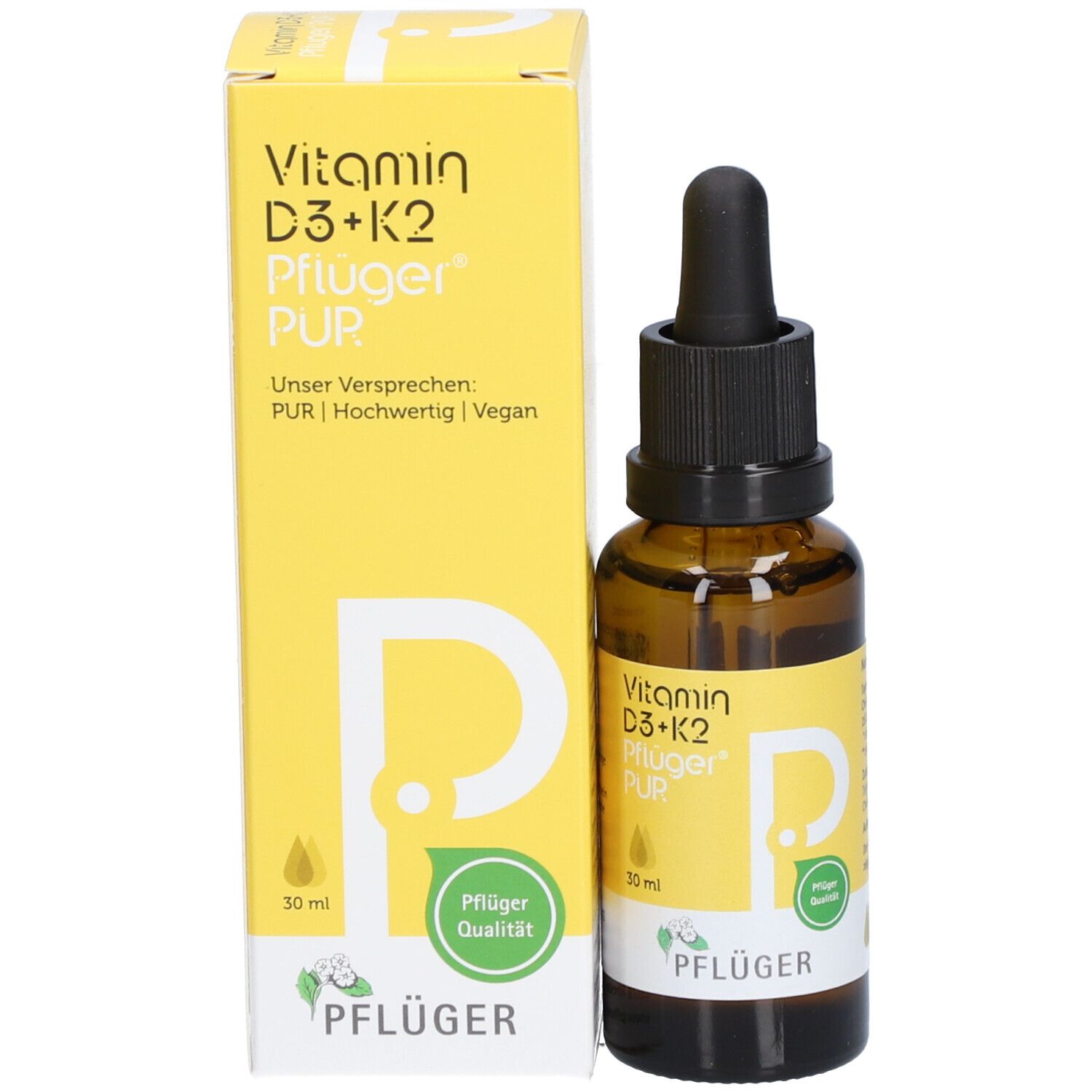 Vitamin D3+K2 Pflüger® PUR