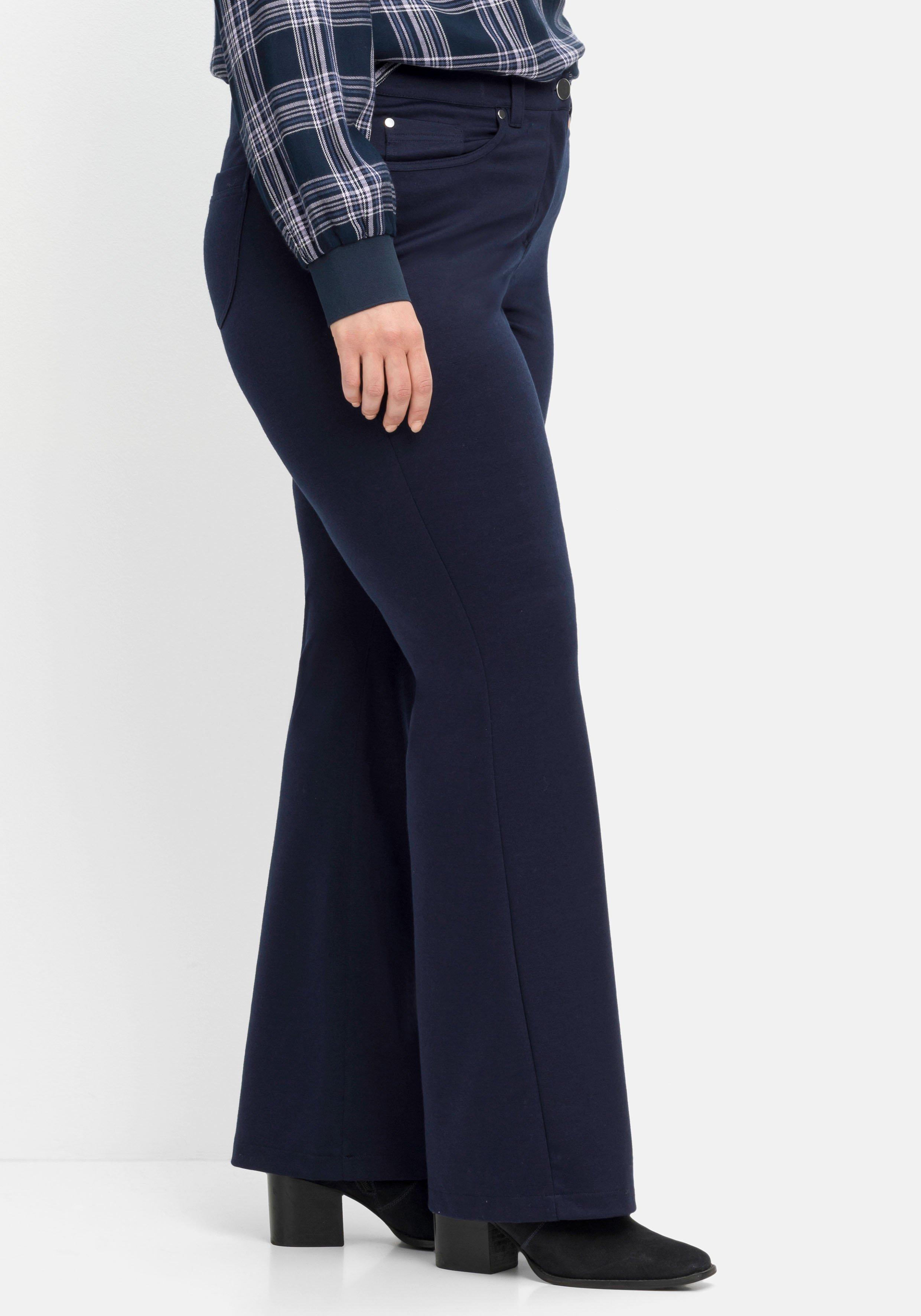 Bootcut-Hose in Five-Pocket-Form, elastische Qualität