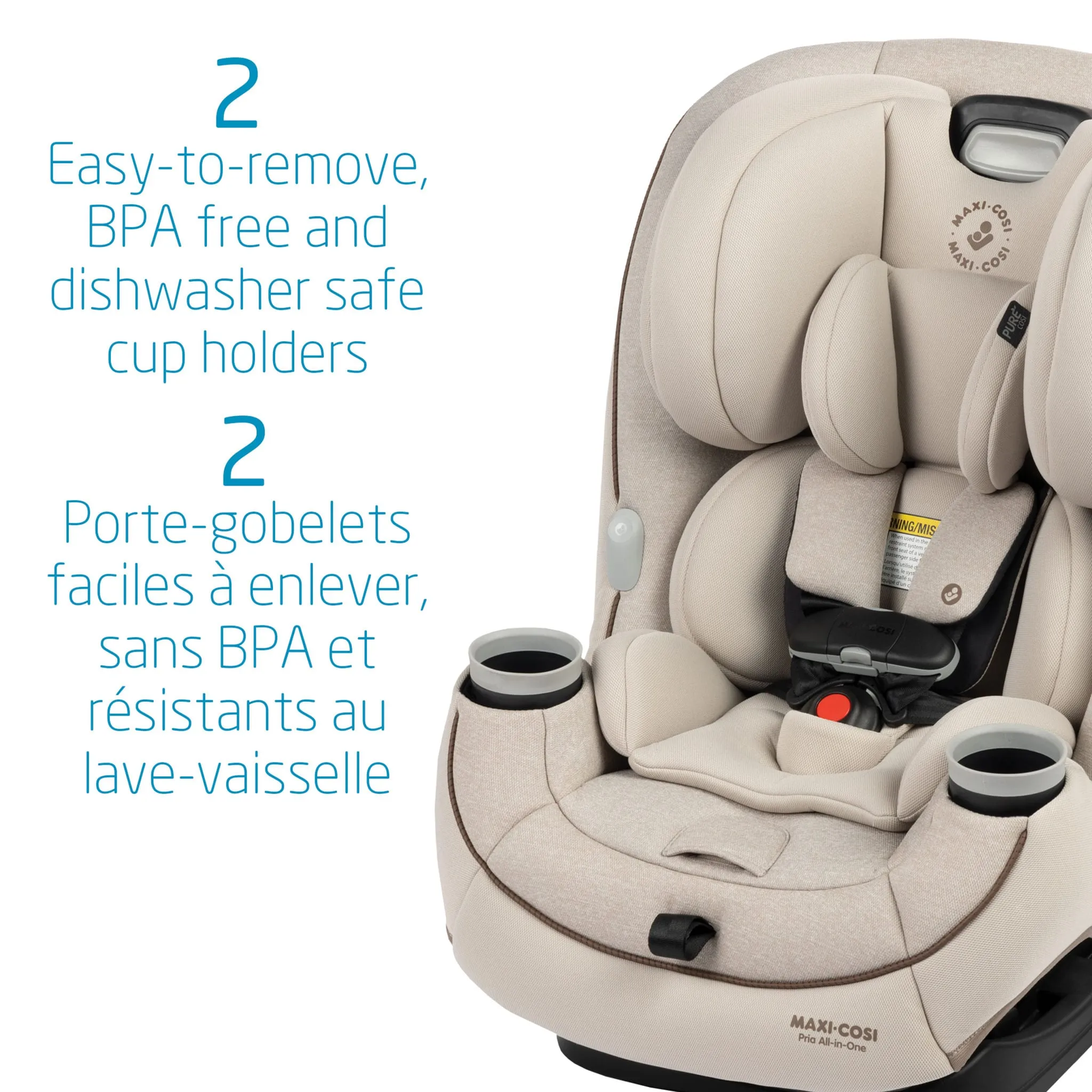 Maxi-cosi Siège d'Auto Pria All-in-one 4-100lb - Desert Wonder