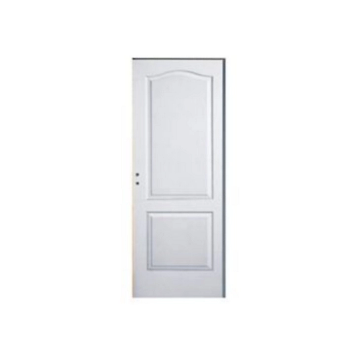 Bloc-porte post-formé blanc 2 panneaux H.204 x l.83 cm, poussant gauche