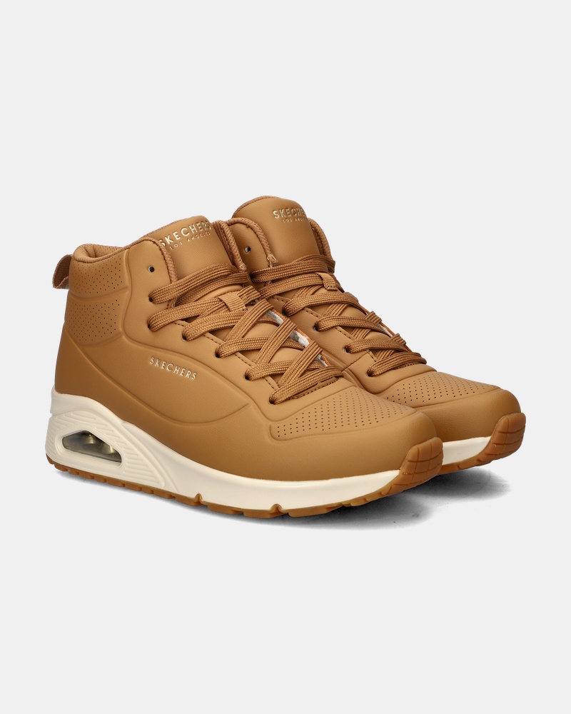 Skechers Uno Stand High Hoge sneakers  - cognac