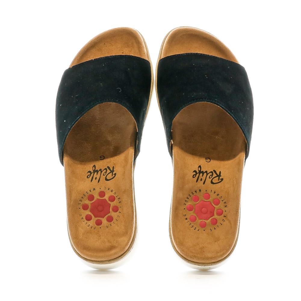 Relife Sandales Noir Femme RELIFE Joymule