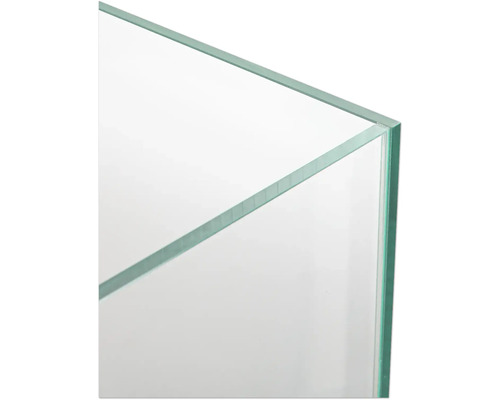 Aquarium AQUAEL UltraScape 90 met LED-verlichting Ultra Slim 90, ca. 243 l, ca. 90 x 60 x 45 cm, OPTI-glas, wit glas, zonder kast