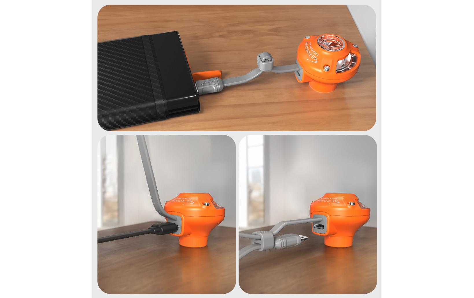 Minipumpe Giga Pump Air, USB-C, 26 g, 300 l/minLuftpumpe