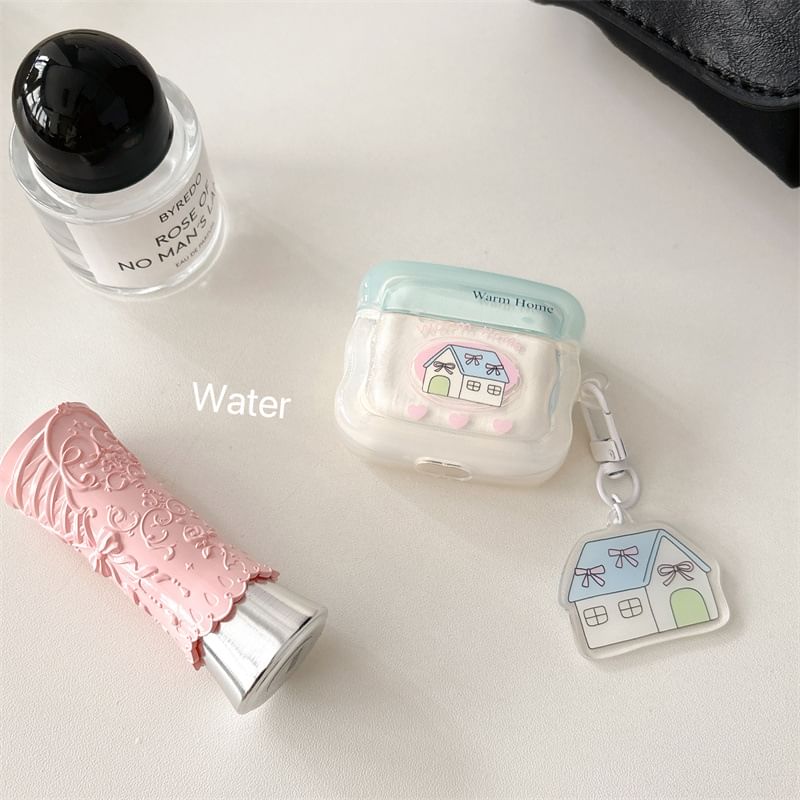 VanDi - Huis AirPods / Pro oortelefoonhoesje met bedel