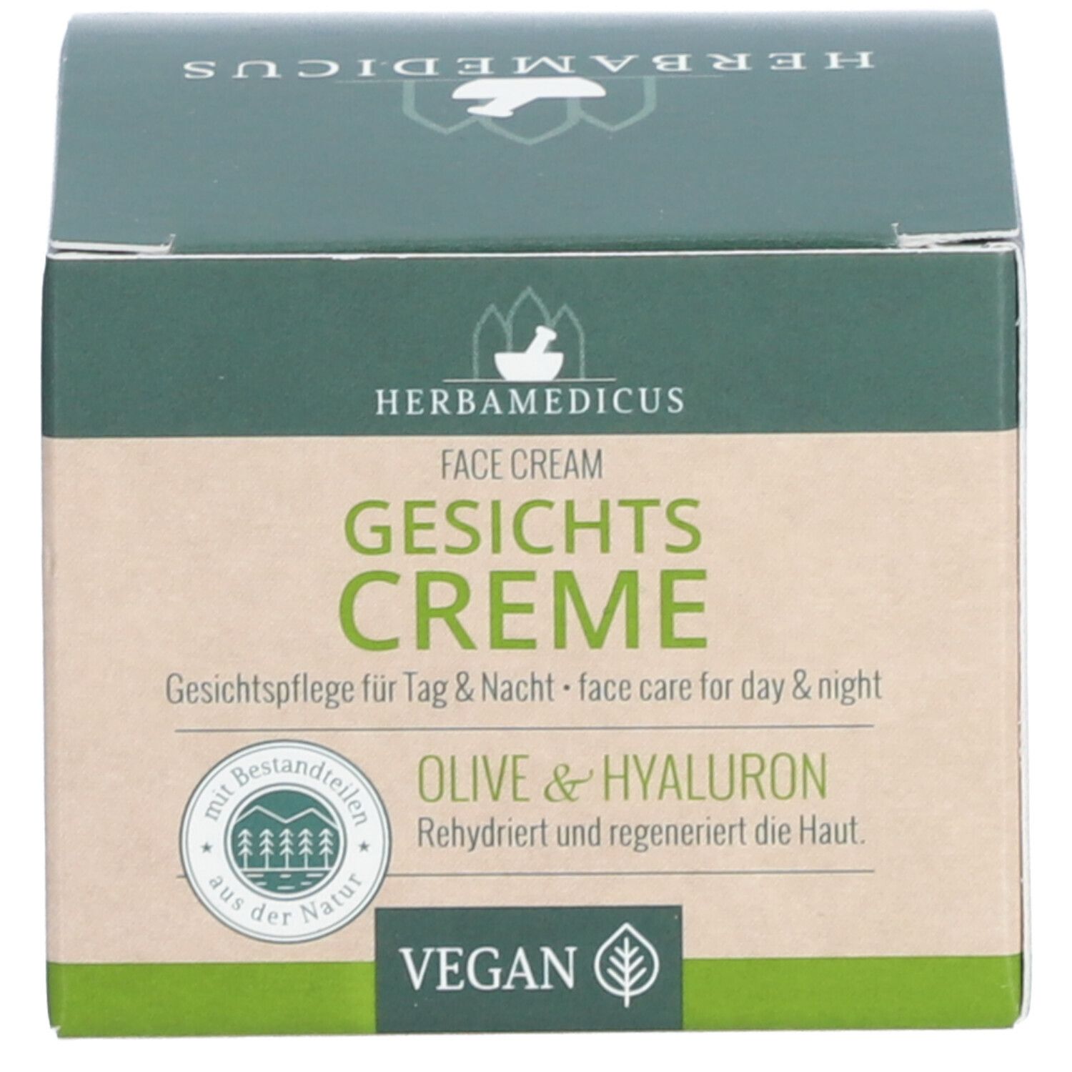 Herbamedicus Gesichtscreme Olive & Hyaluron