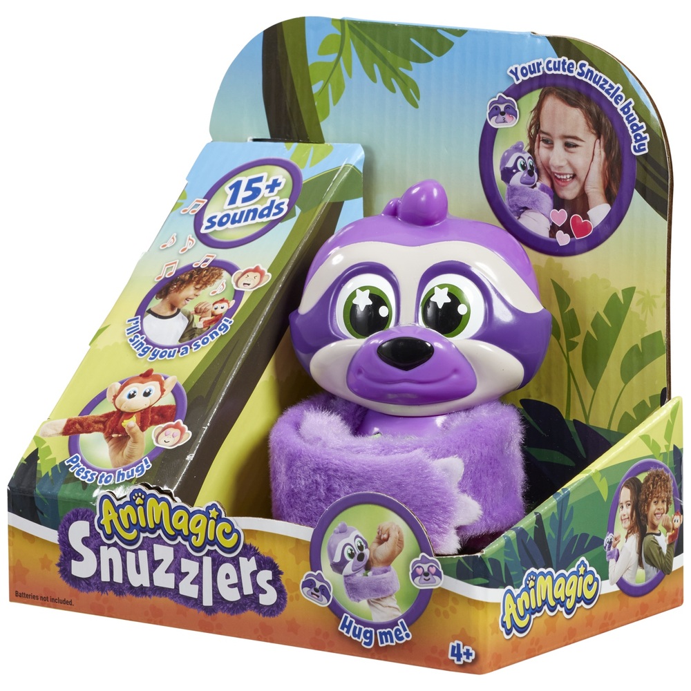 Animagic Little Snuzzlers Faultier interaktives Haustier