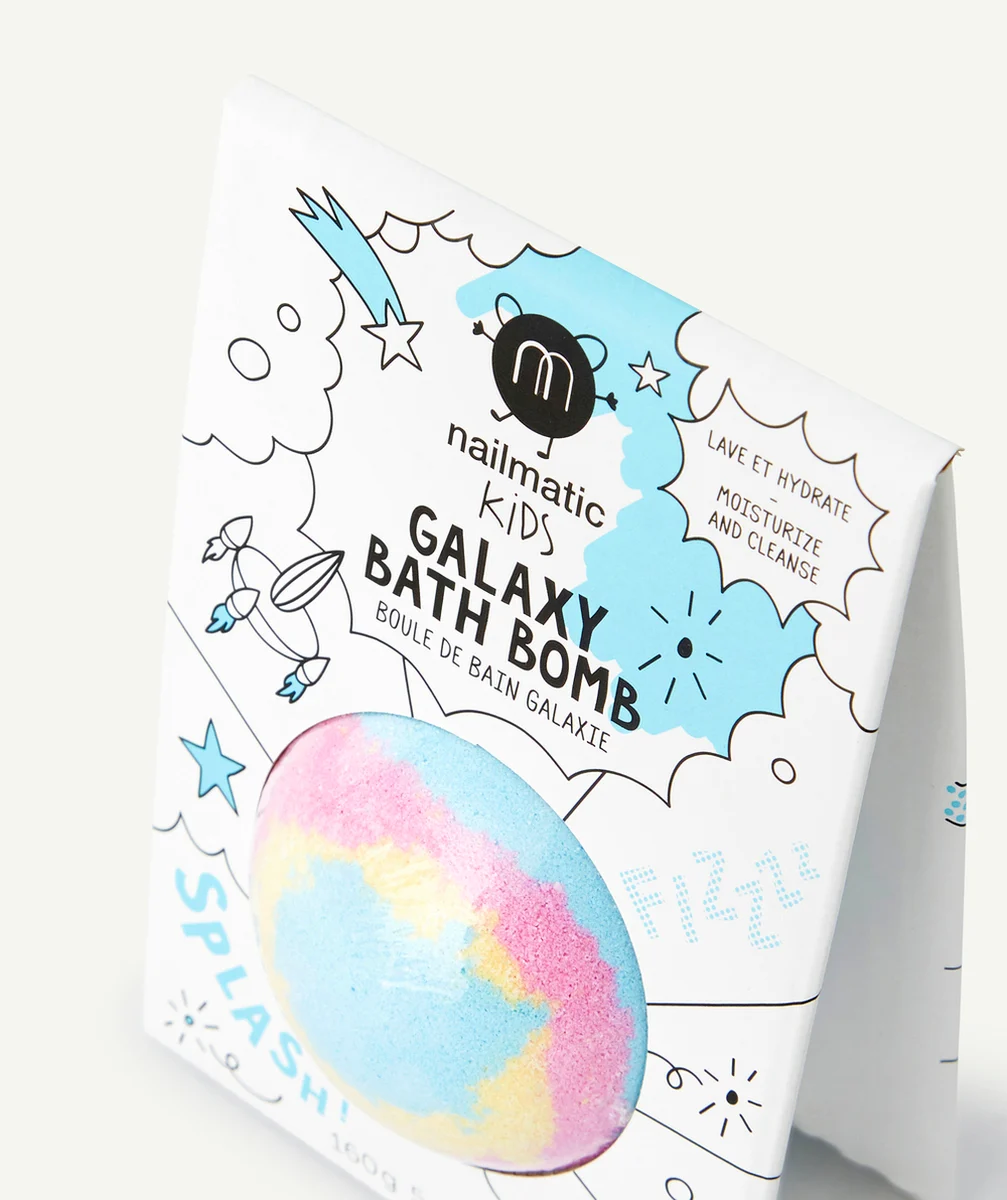 NAILMATICLA BOULE DE BAIN GALAXY BLEU