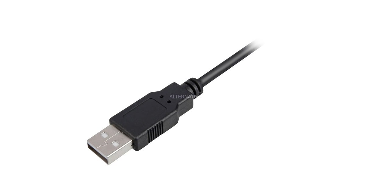 SharkoonUSB-A 2.0 > USB-B kabel  (Zwart, 0,5 meter)