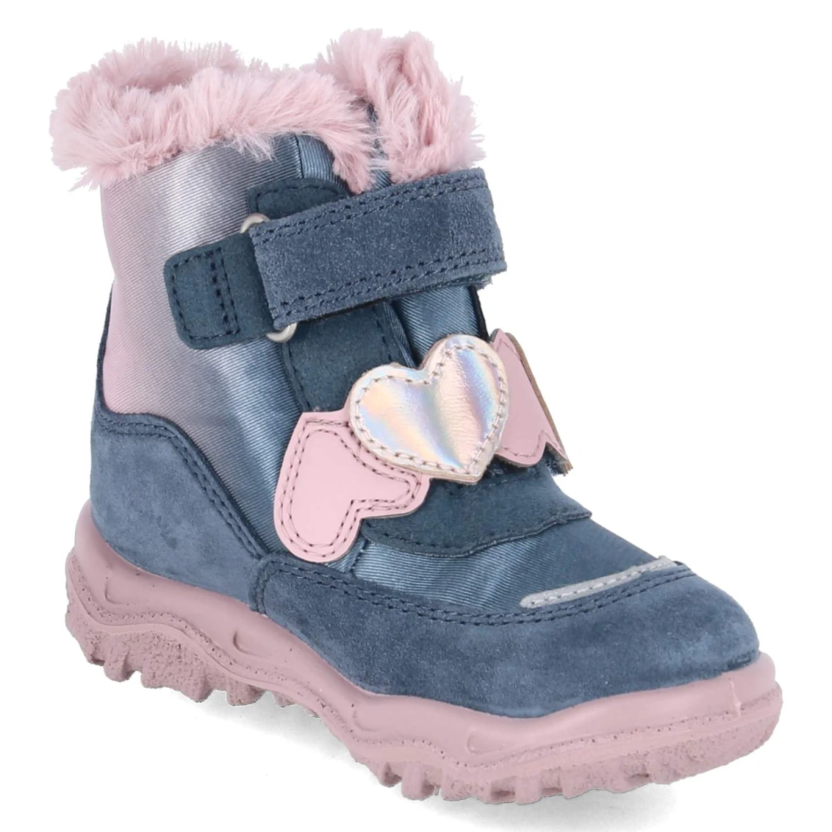 SuperfitWinterstiefeletten HUSKY - blau/rosa