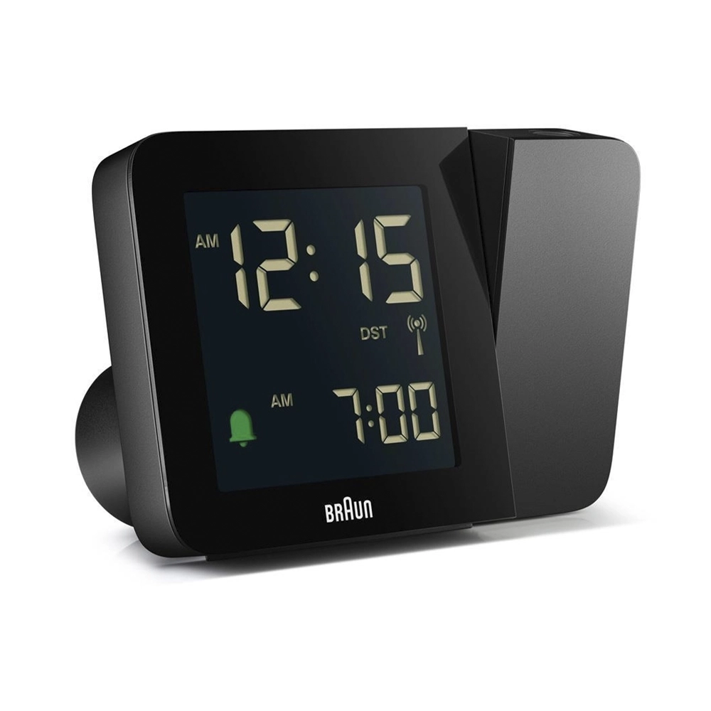 Braun BC15B-DCF Funk-Projektionswecker Schwarz Digital