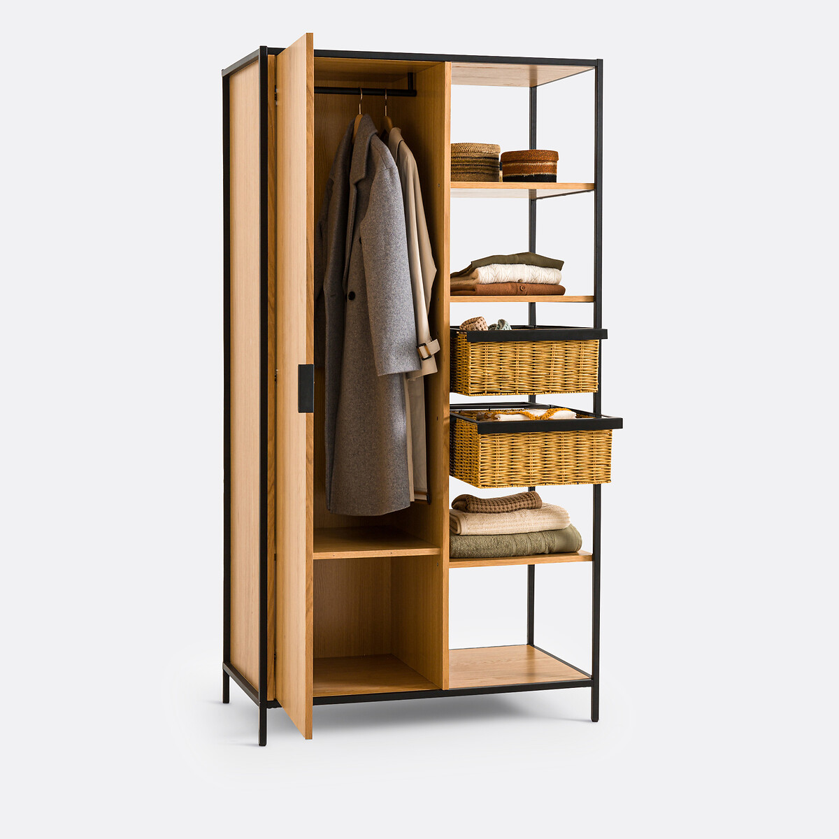 LA REDOUTE INTERIORS<br>Armário com 1 porta, Belti