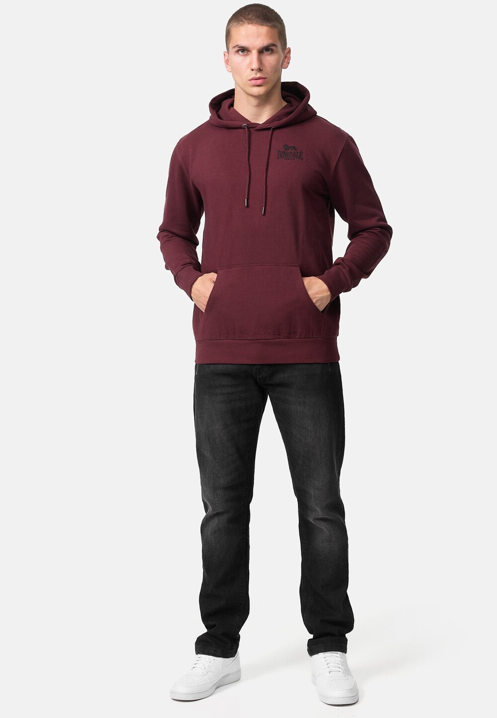 Lonsdale Herren Kapuzensweatshirt normale Passform TALMINE