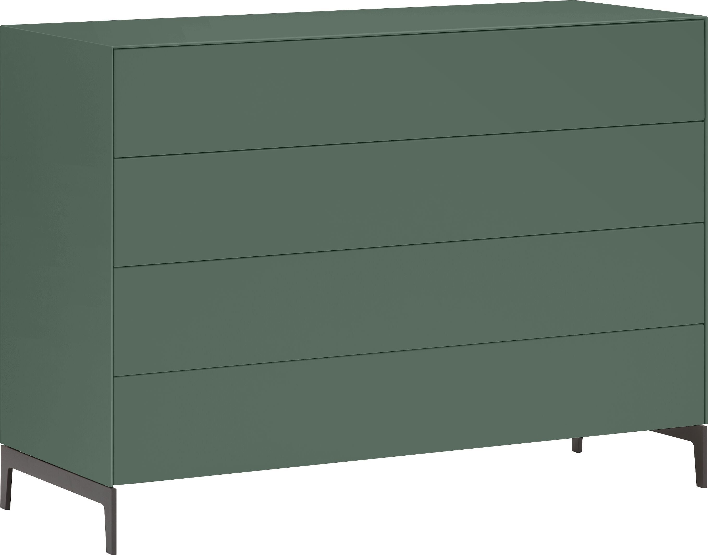 LUX Kommode - Grün / B: 120.0 cm x T: 46.0 cm x H: 86.5 cm