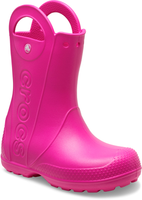 Crocs Handle It Kids Gummistøvler, Pink Crush