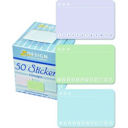 ZDesign Sticker Mois congélation - Rouleau de 50
