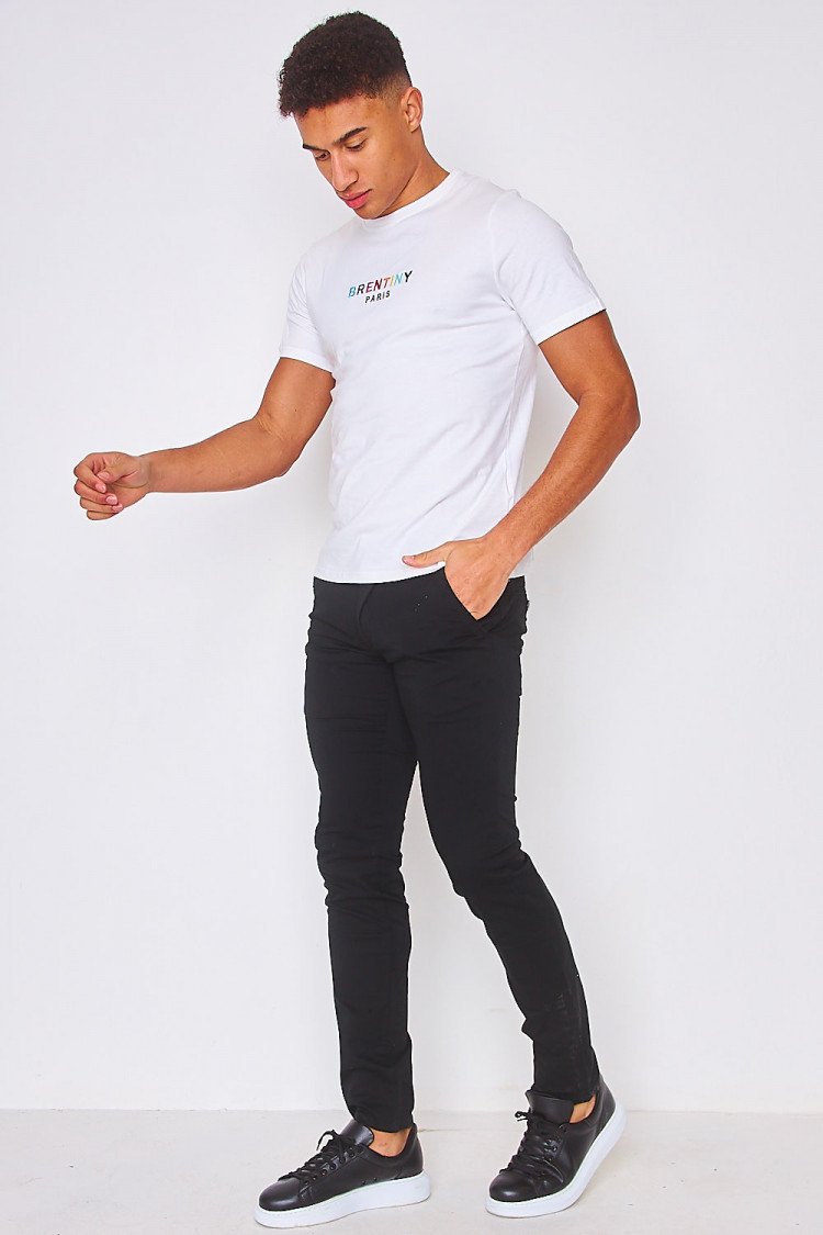 Pantalon chino noir