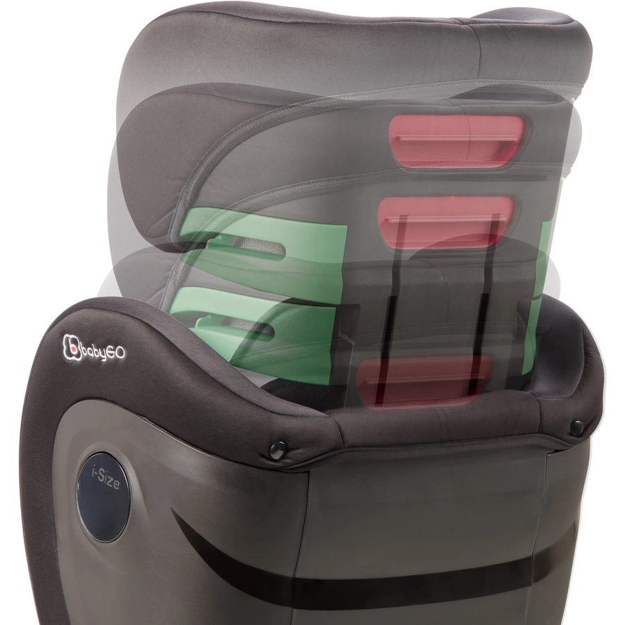 babyGO Kindersitz Safechild i-Size Grey