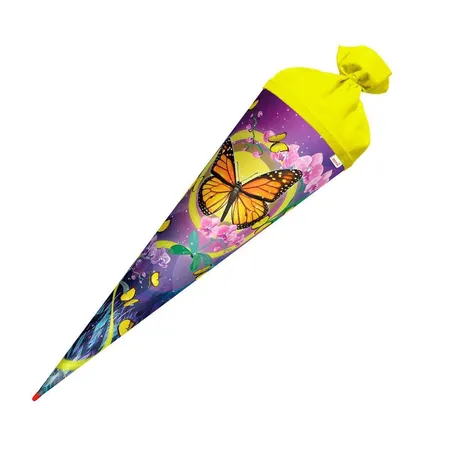 Roth Schultüte Schmetterling 70cm rund