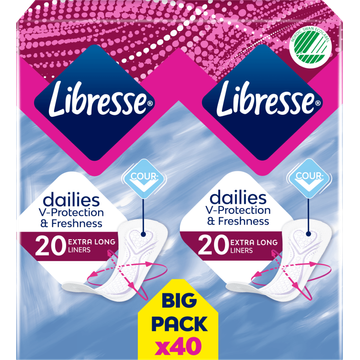 Libresse Inleg Regular Bigpack 58 Stuks
