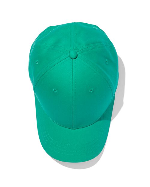 casquette enfant avec rabat coton vert