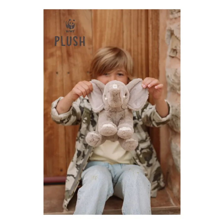 WWF Peluche Eco Eléphant | Gris