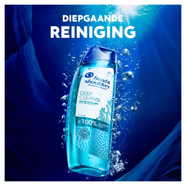 Head & Shoulders Pure Intense Hoofdhuid Detox Anti-roos Shampoo 250 ML