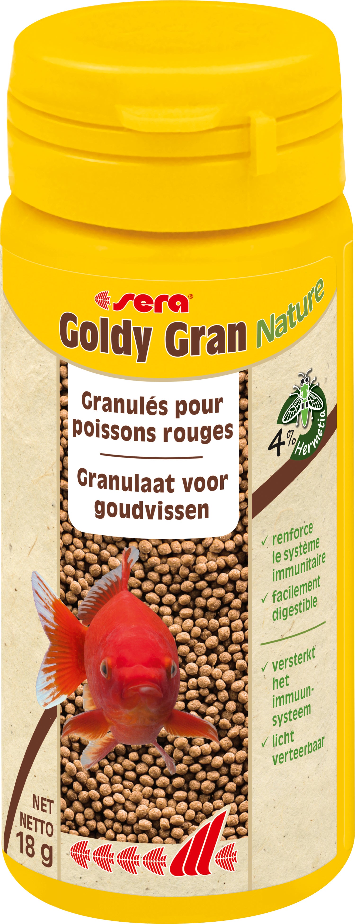 Sera visvoer Goldy Gran Nature 50 ml