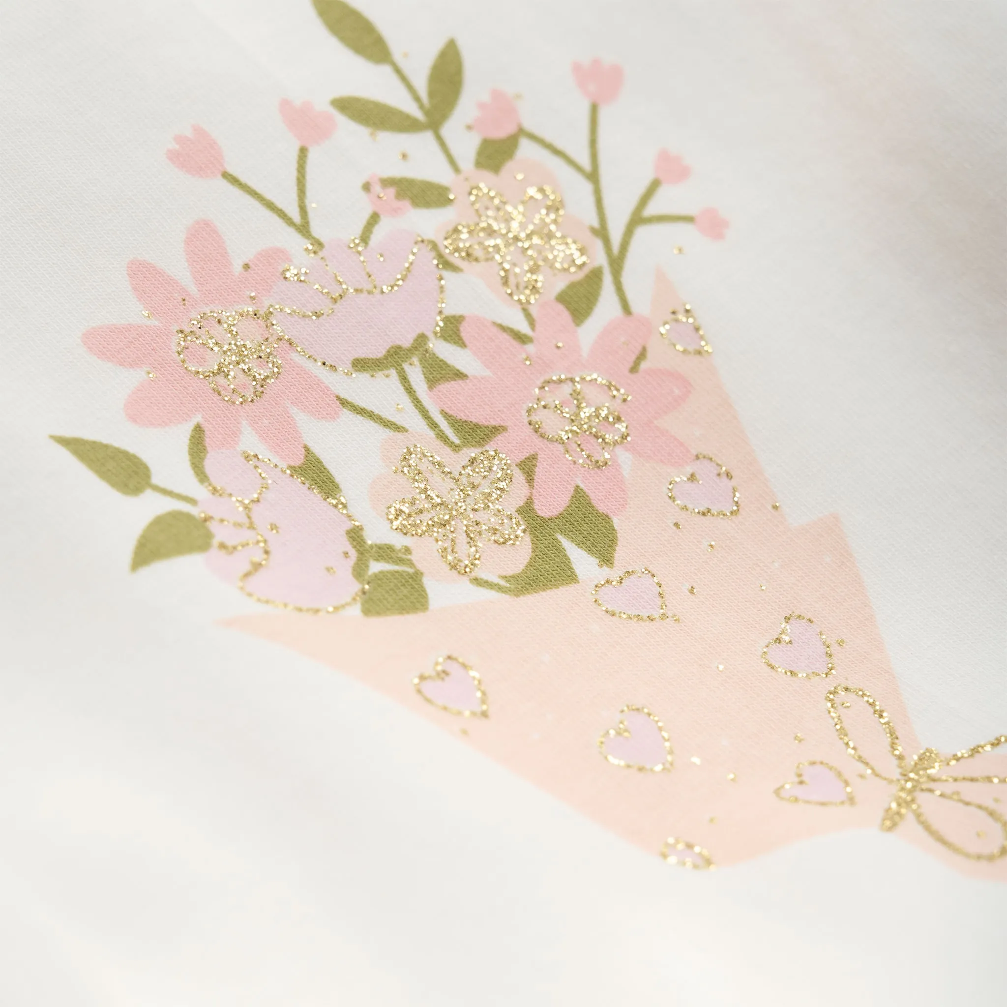 Creamie T-shirt Bouquet Fleurs 2-6ans