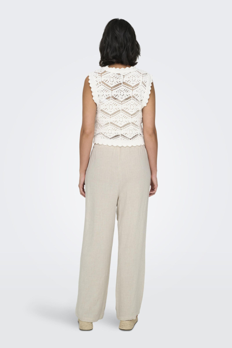Only ecru dames broek