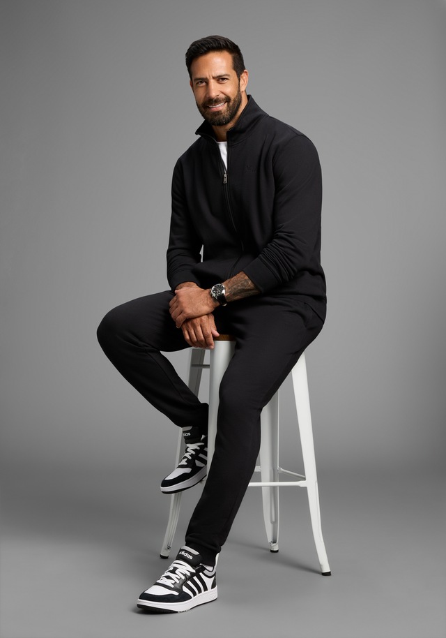 Man's World Sweatjacke »Jogginganzug«, für Sport und Freizeit auch in Grosse Grössen