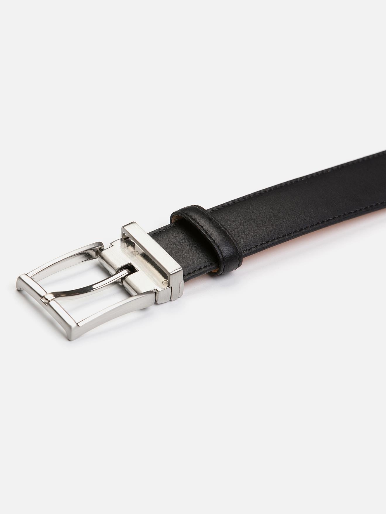 Ceinture en cuir noir