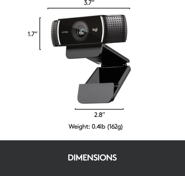 Logitech C922 Pro Stream webcam