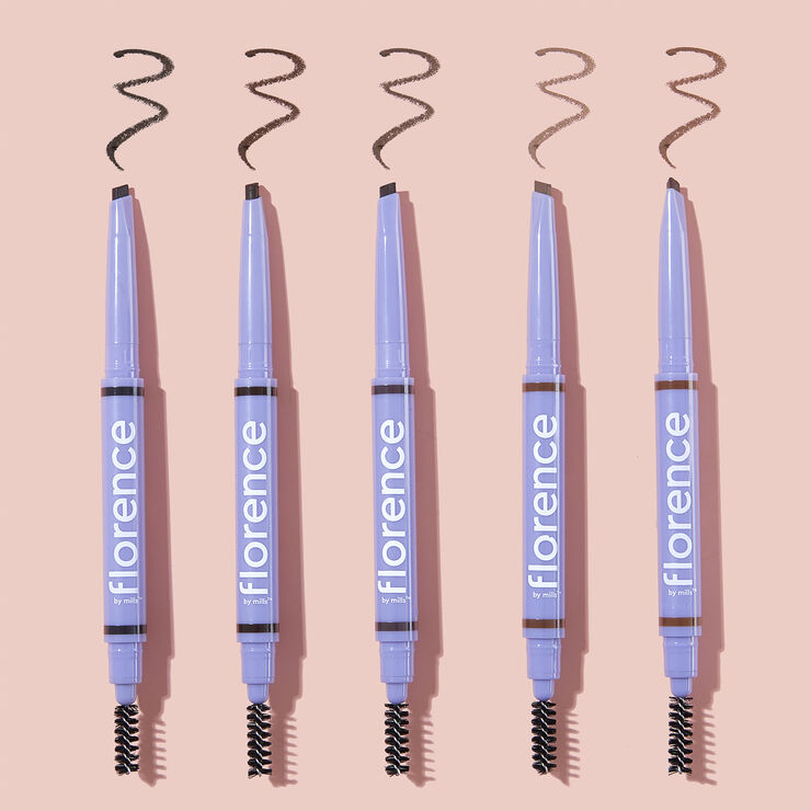 Florence by Mills Tint N Tame Eyebrow Pencil With Spoolie Dark Brown 0,2 ml