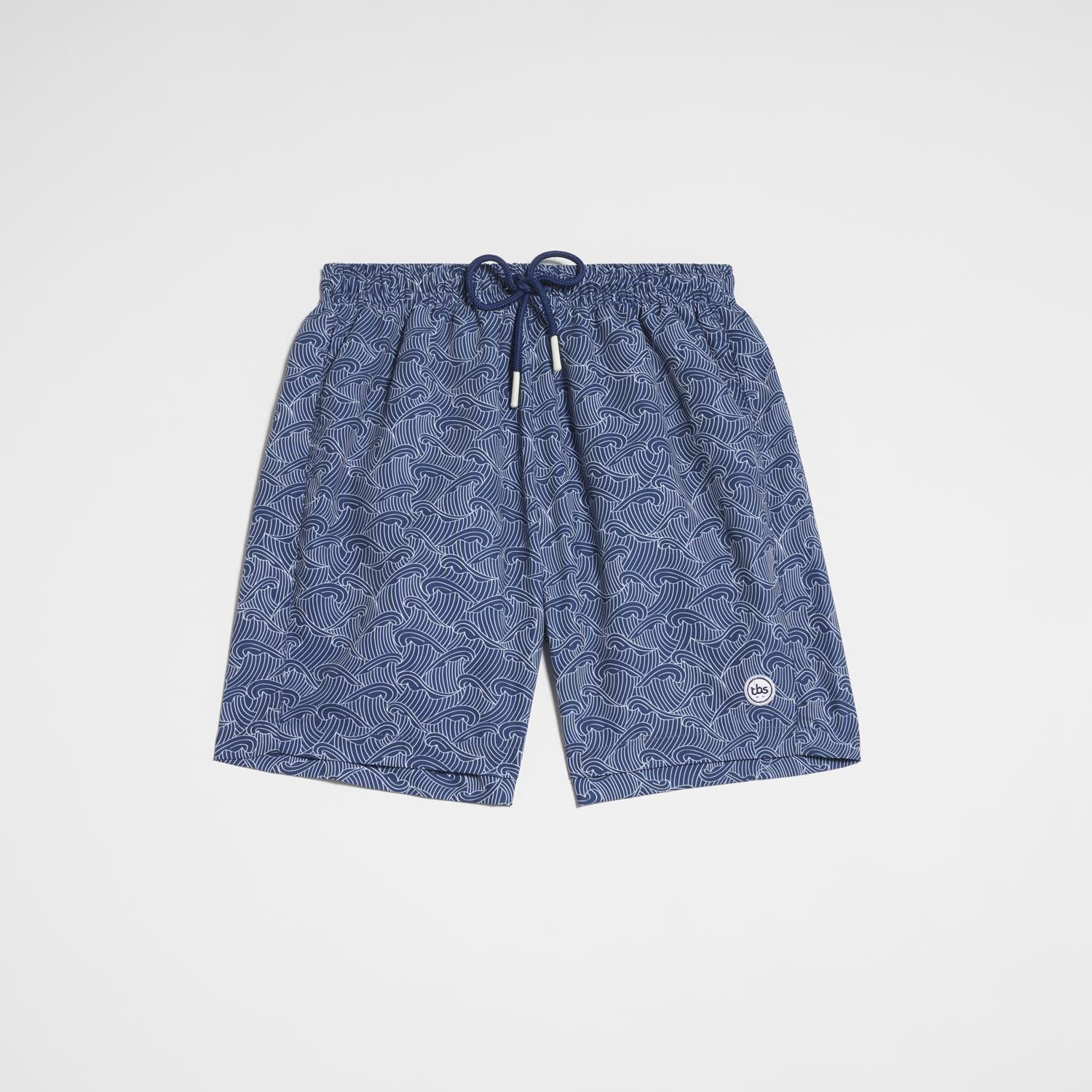 Short de Bain Fabriqué en France Marine