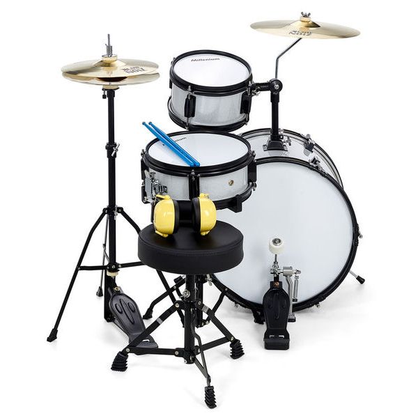 Millenium Youngster Drum Set Bdl. Silver