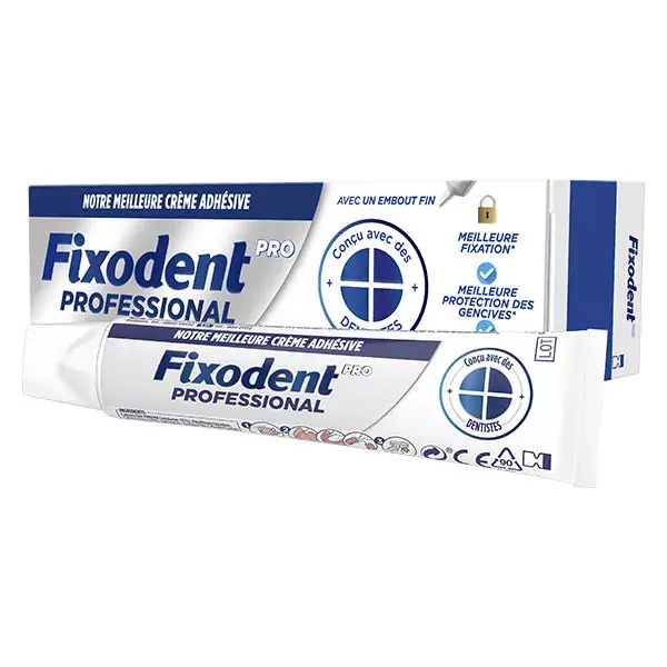 Creme adesivo profissional Fixodent Pro 40g