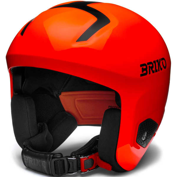 Casque de ski BRIKO VULCANO 2.0 SHINY ORANGE FLUO - BLACK