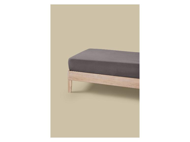 Fleece hoeslaken 90-100 x 200 cm