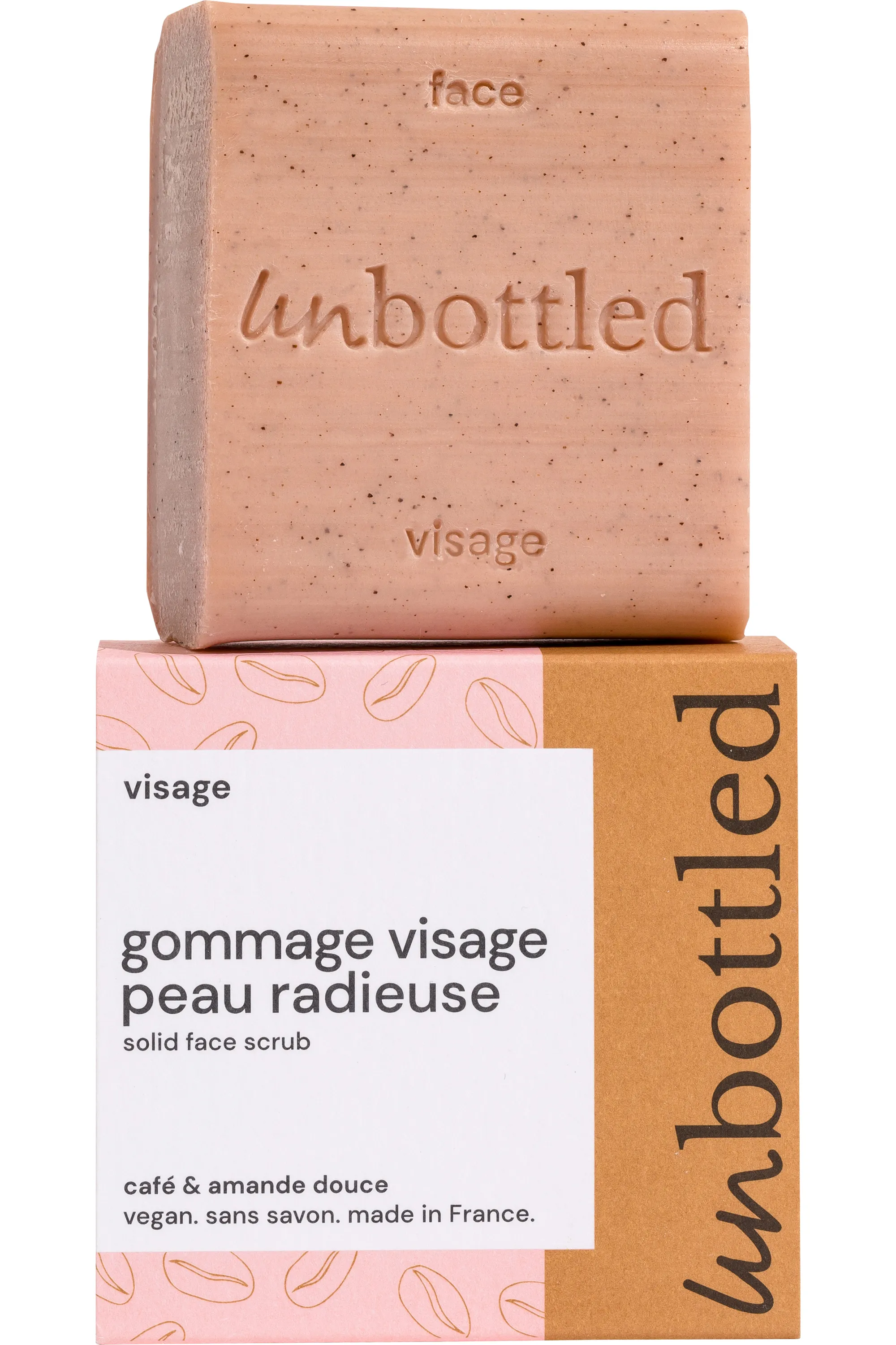 Unbottled Gommage visage solide peau radieuse-90 g