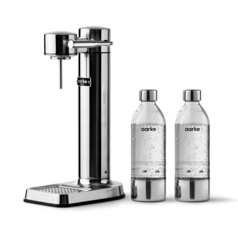 Aarke  Carbonator 3 Value-pack sodavandsmaskine - Polished Steel
